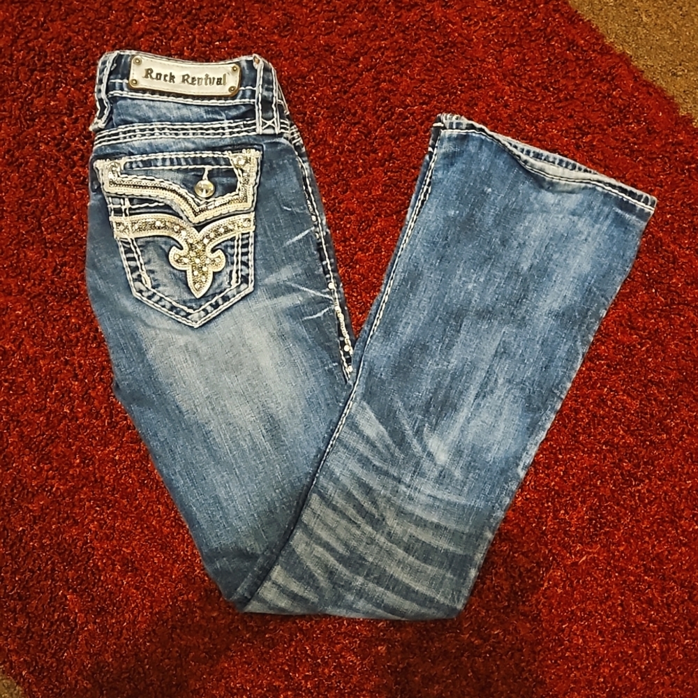 Rock Revival Kai Boot Cut Jeans 26
